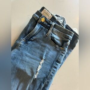 FRAME Women’s Distressed Le High Skinny Jeans 26